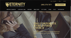 Desktop Screenshot of eternitylimo.com