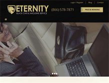 Tablet Screenshot of eternitylimo.com